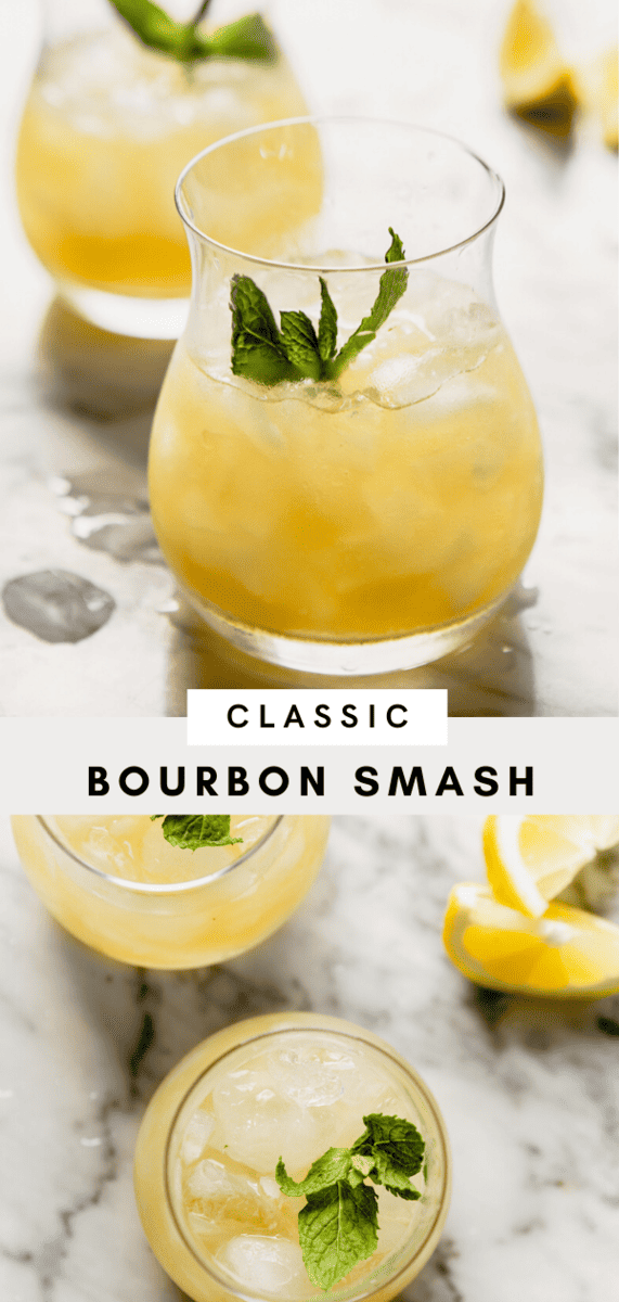 Sunset Smolder Bourbon Smash
