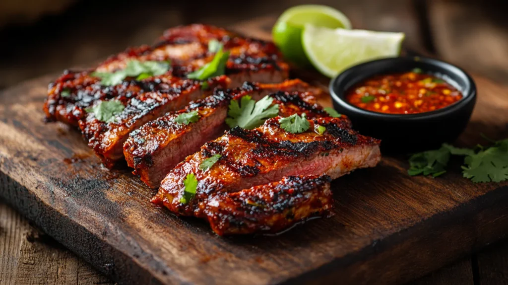 Seared Mountain Lion Steak with Smoky Chipotle Rub