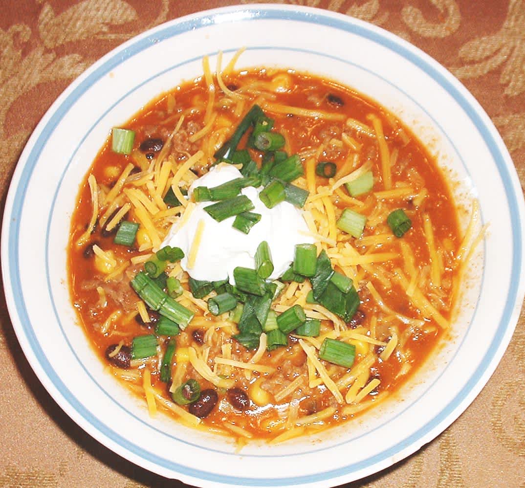Southwestern Mountain Lion Chili with Black Beans
