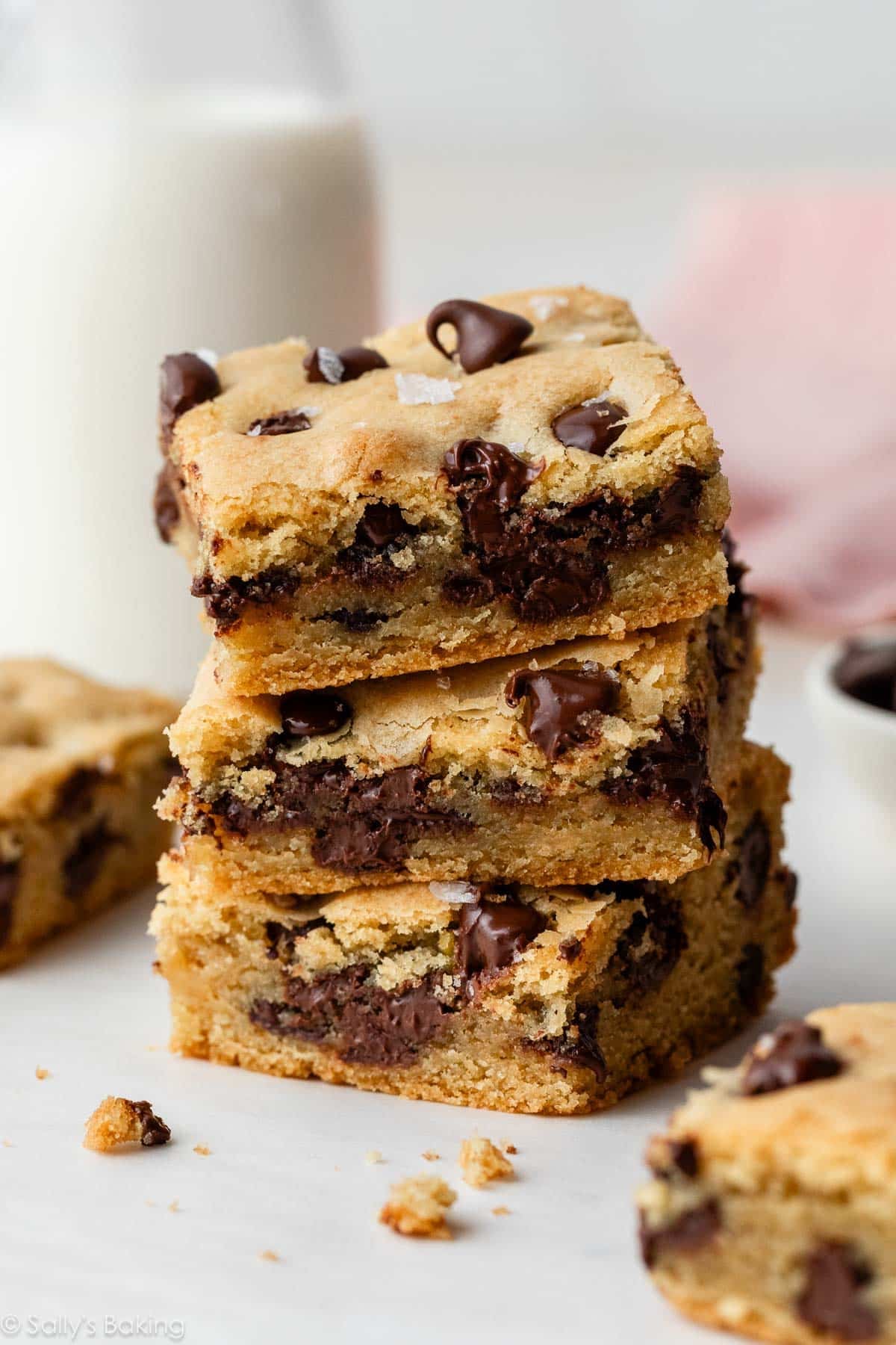 Brownie-Stuffed Chocolate Chip Cookie Bars