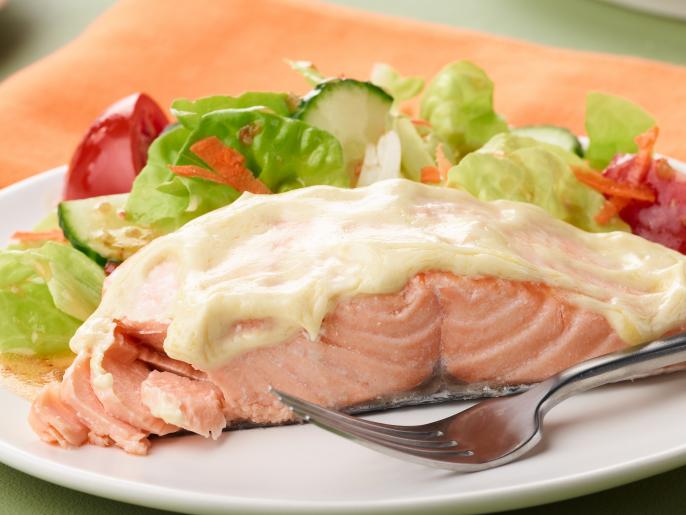 Frozen Arendelle-Inspired Nordic Salmon with Lemon Dill Sauce