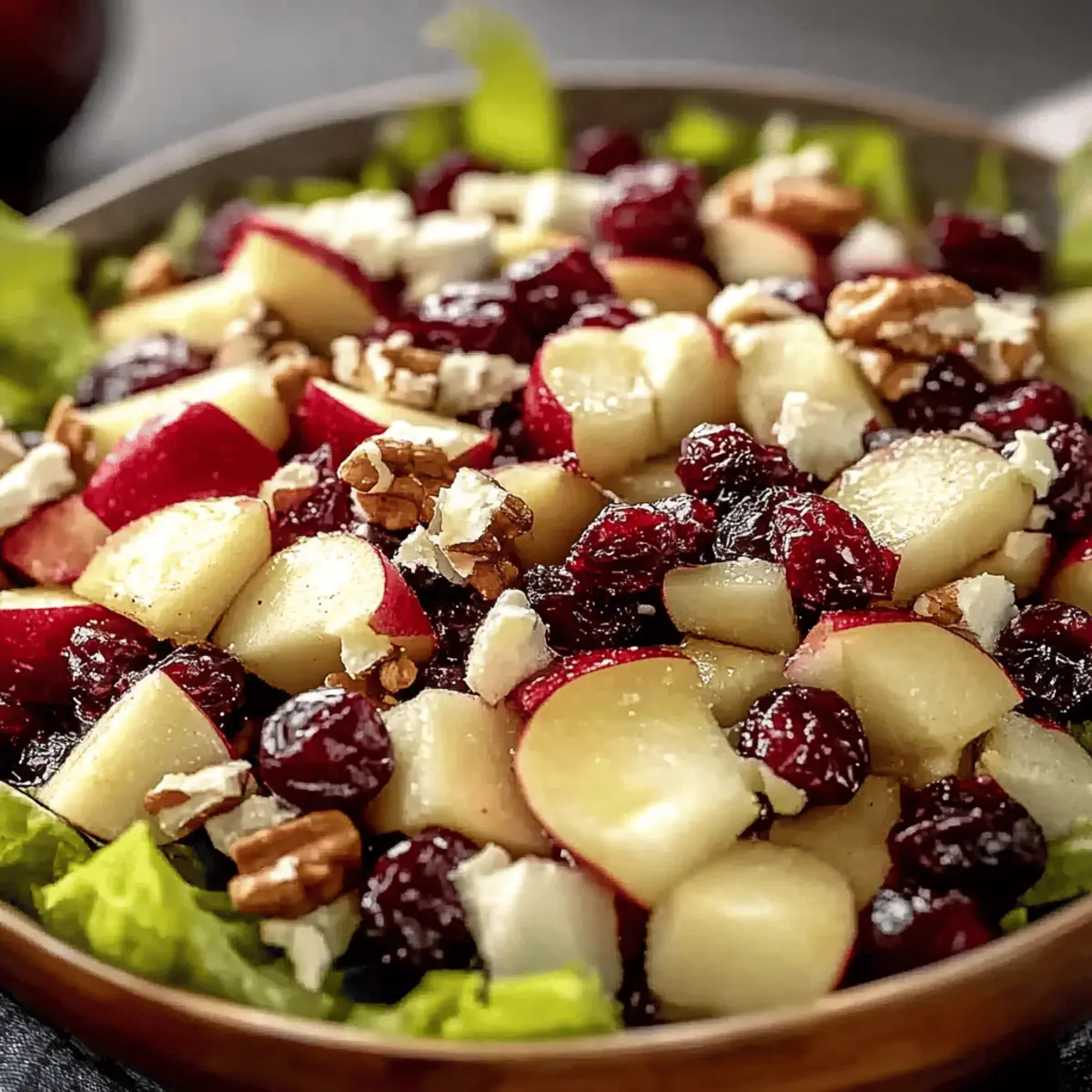 Kenosha-Inspired Cranberry and Apple Harvest Salad