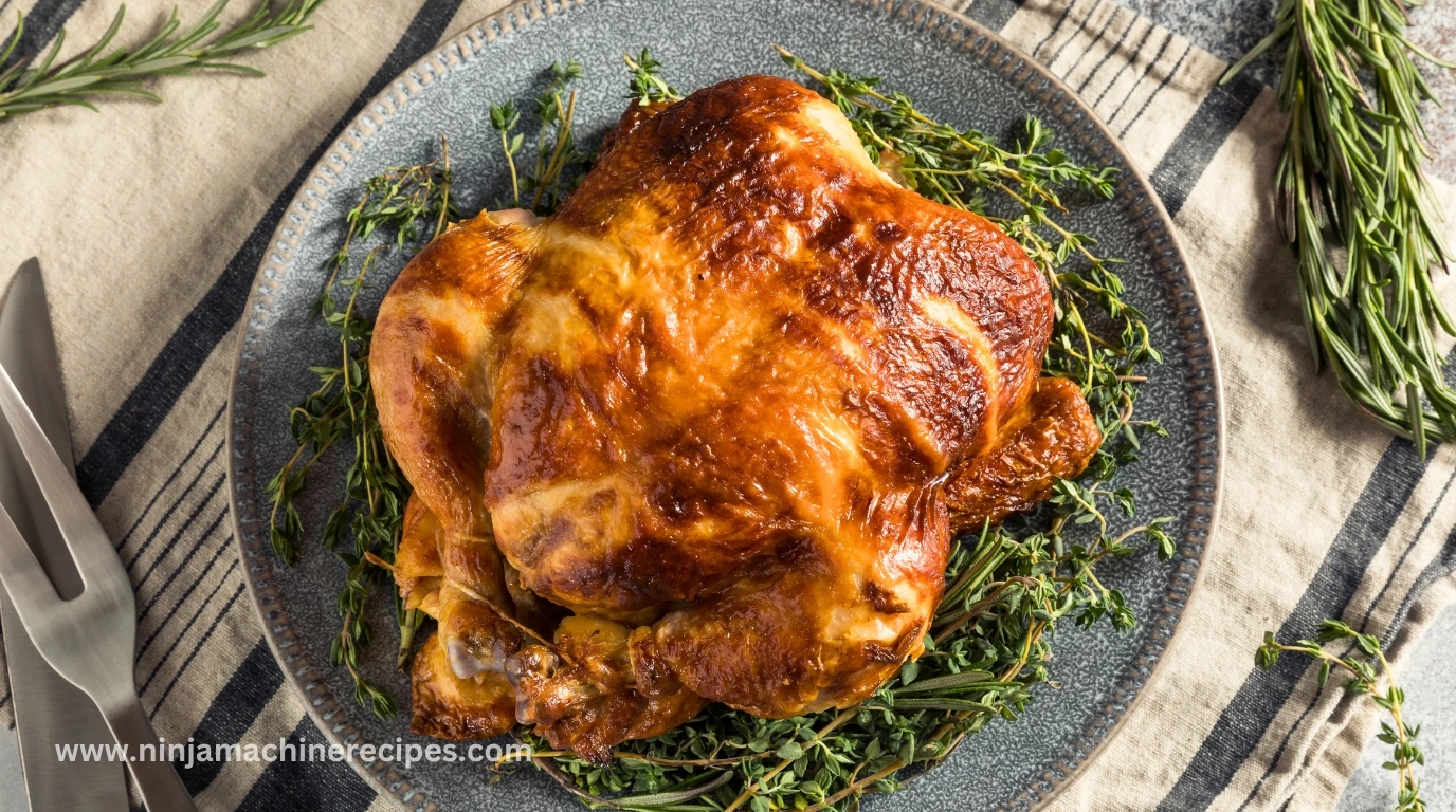 Woodfire Grilled Whole Chicken with Smoky Paprika and Garlic