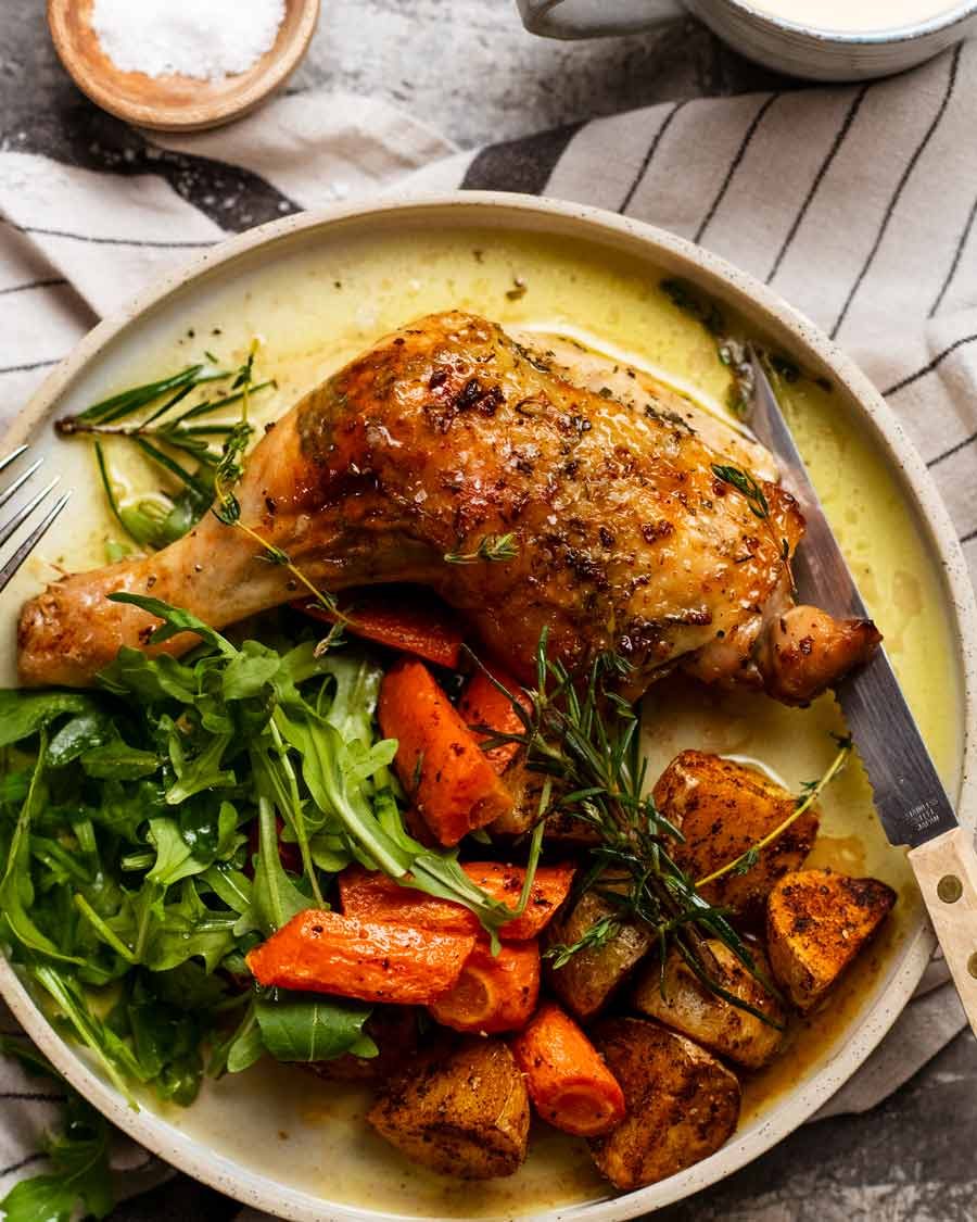 Grilled Taj Mahal-Spiced Chicken with Maryland Herb Glaze