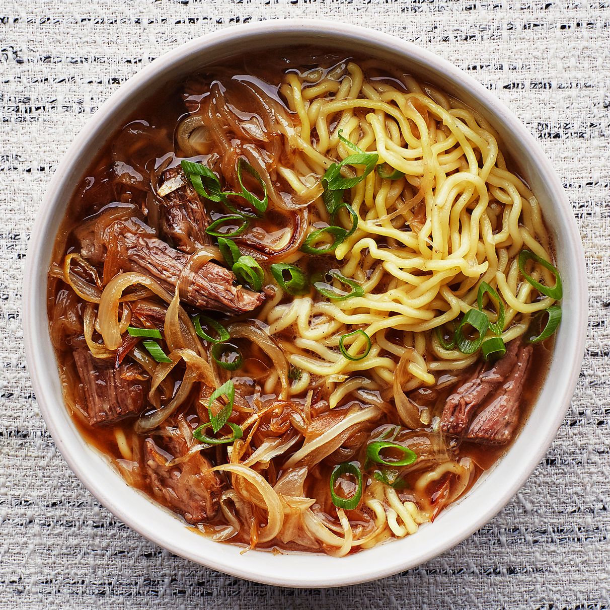 Slow-Simmered Laotian Beef Noodle Soup with Tamarind Broth