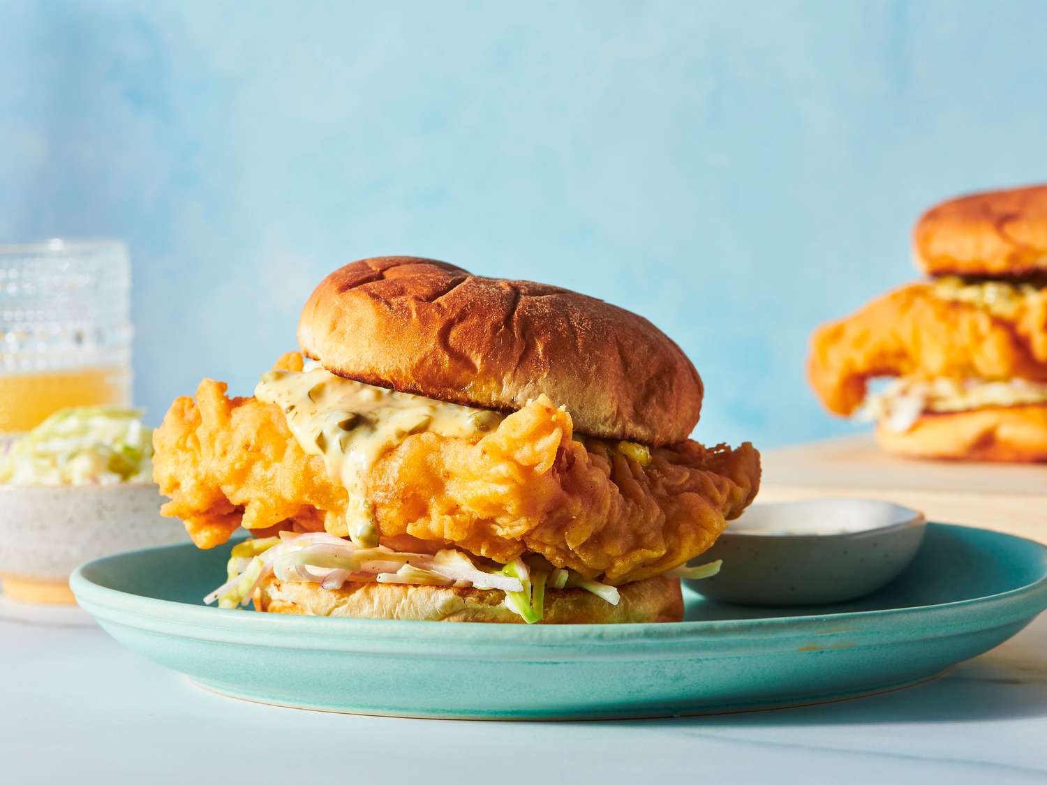 Kenosha-Style Fried Whitefish Sandwich with Tartar Sauce