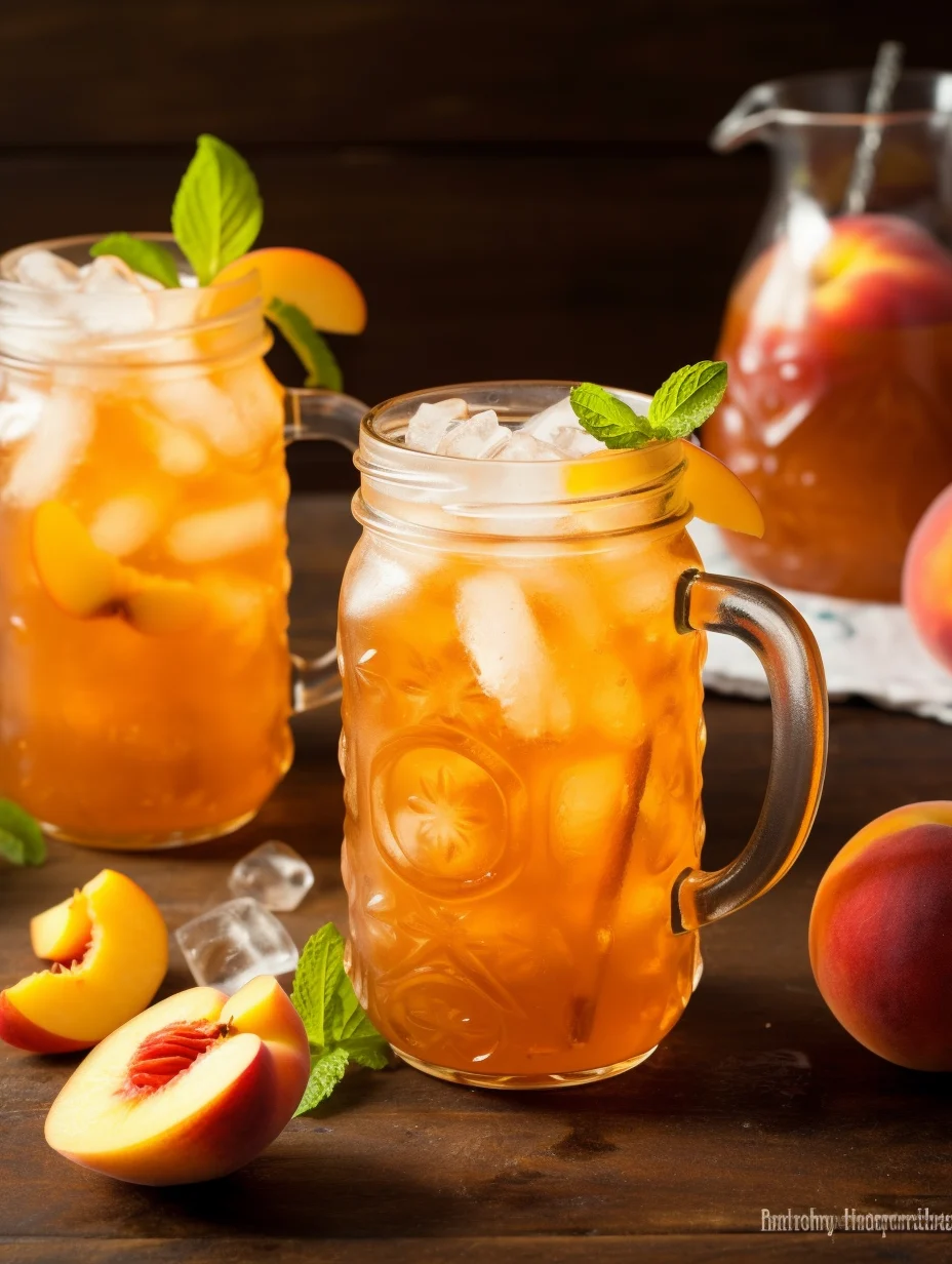 Honey-Peach Iced Tea Punch
