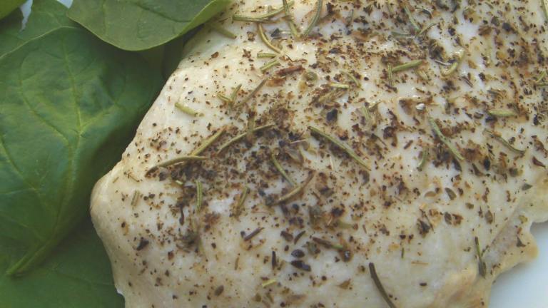 Authentic Hand-Embroidered Herb Chicken