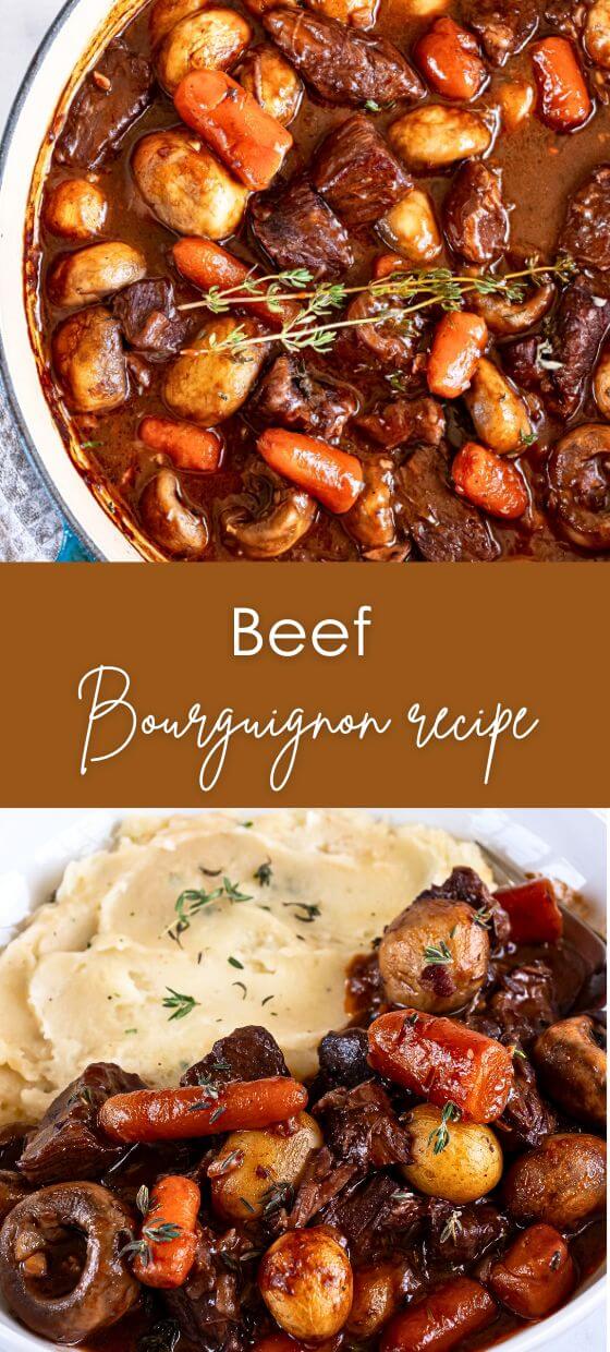 Vintage-Style Beef Bourguignon