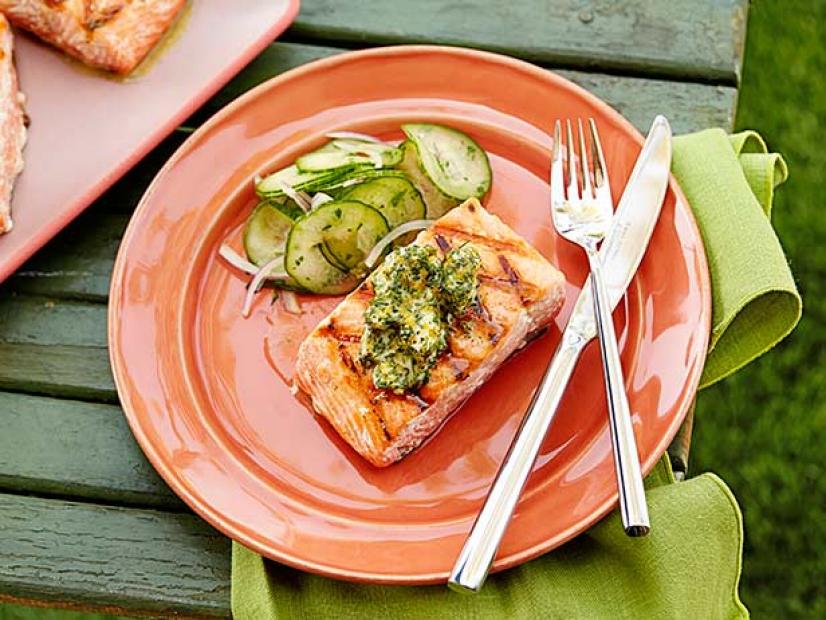 Kansas City Zoo-Inspired Grilled Salmon with Herb Citrus Glaze