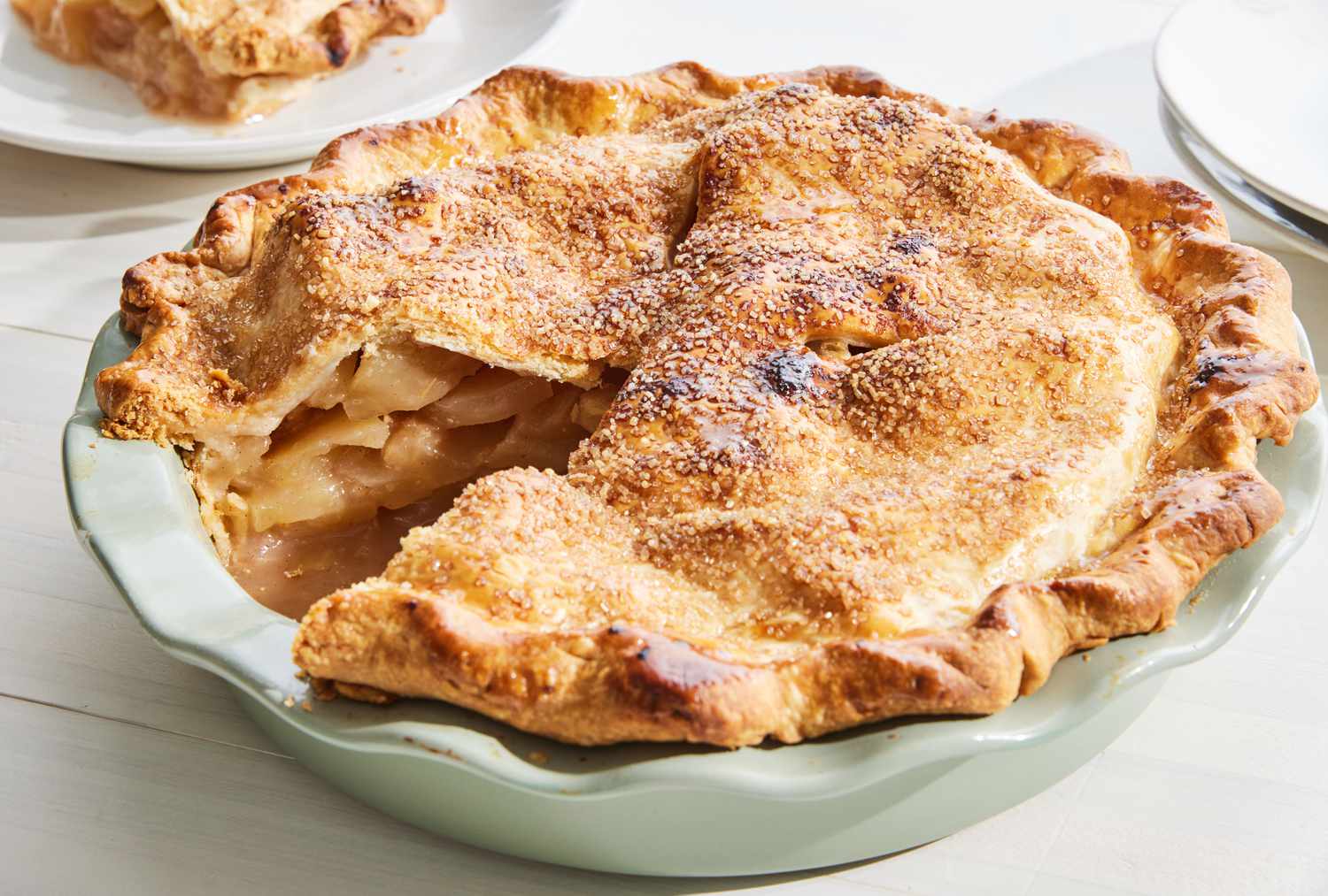 Historical Apple Pie with Cinnamon Crust