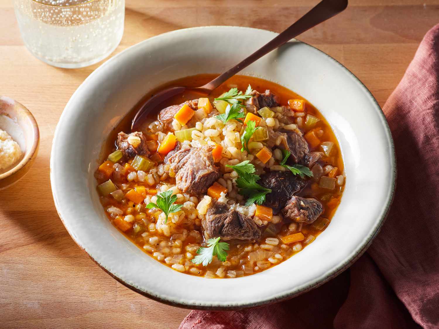 Hearty North Platte Beef and Barley Stew