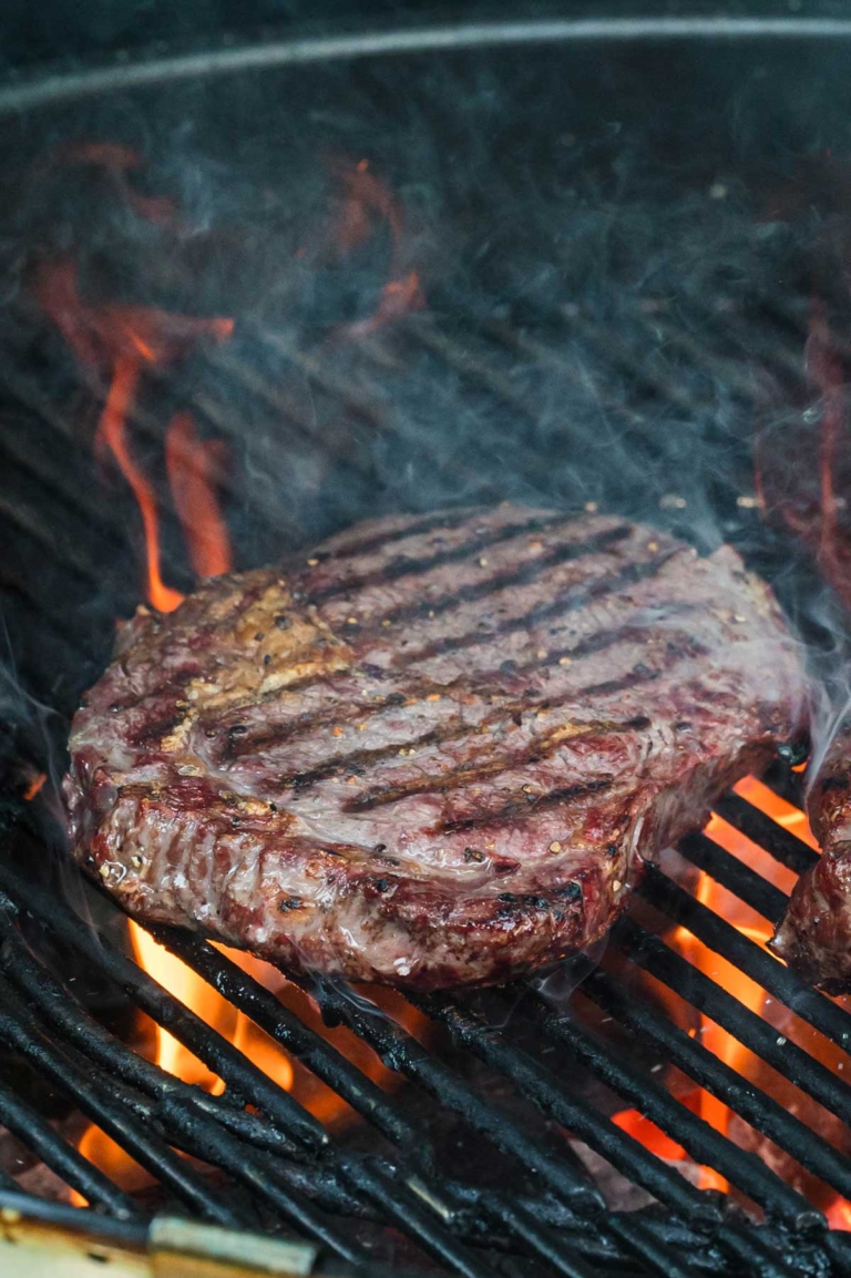 Grilled Texas-Style Ribeye with Smoky Mesquite Rub