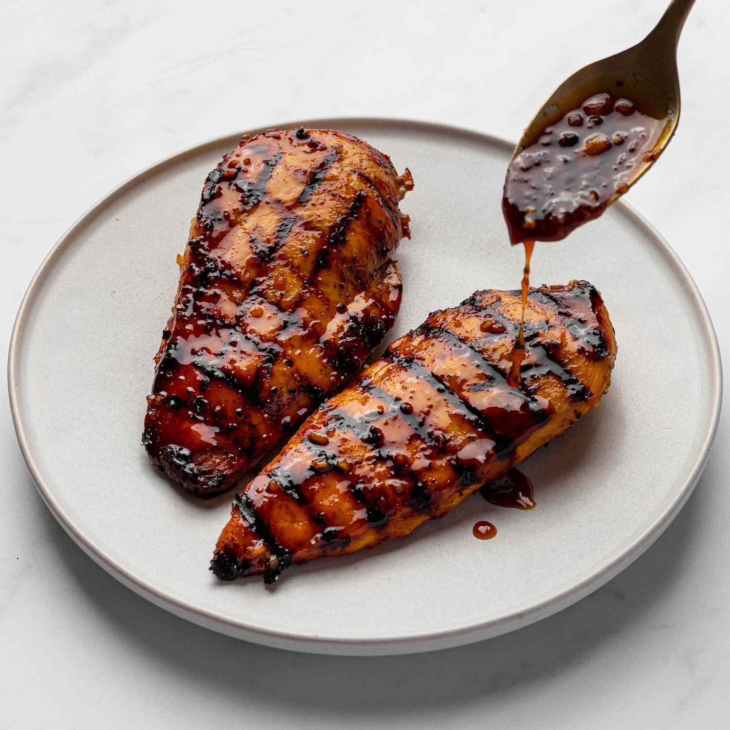 Pan-Seared Chicken Breast with Maple-Balsamic Glaze