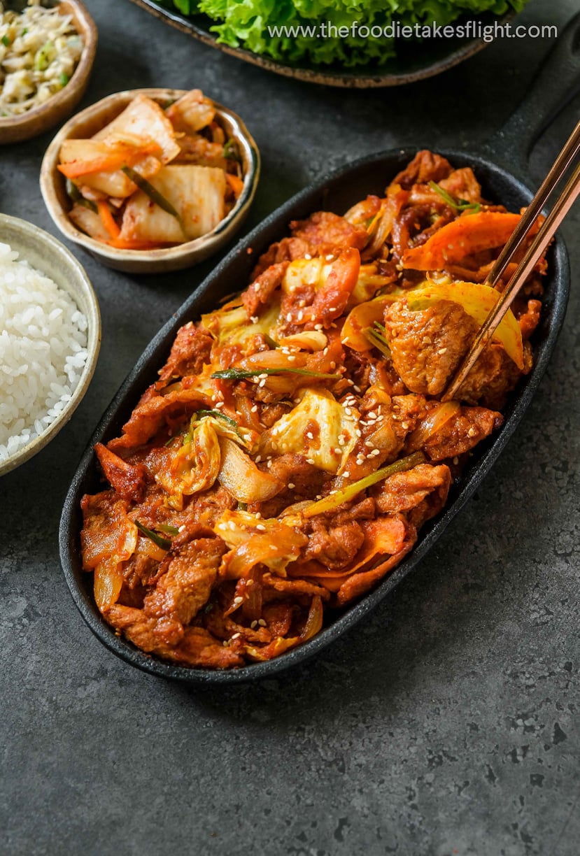Instant Pot Korean-Style Spicy Pork Bulgogi