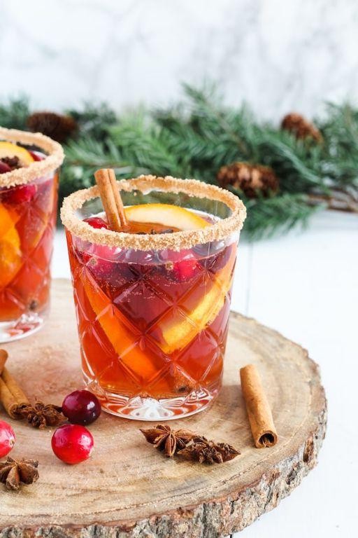 Citrus-Spiced Rum Punch with Star Anise