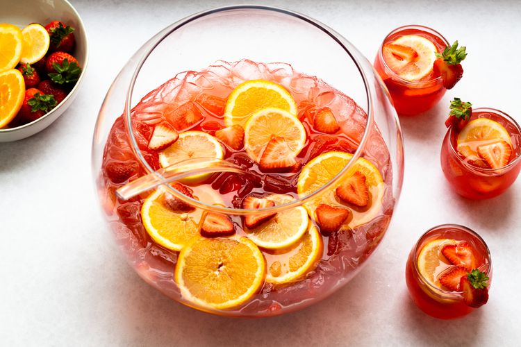 Simple Three-Ingredient Party Punch