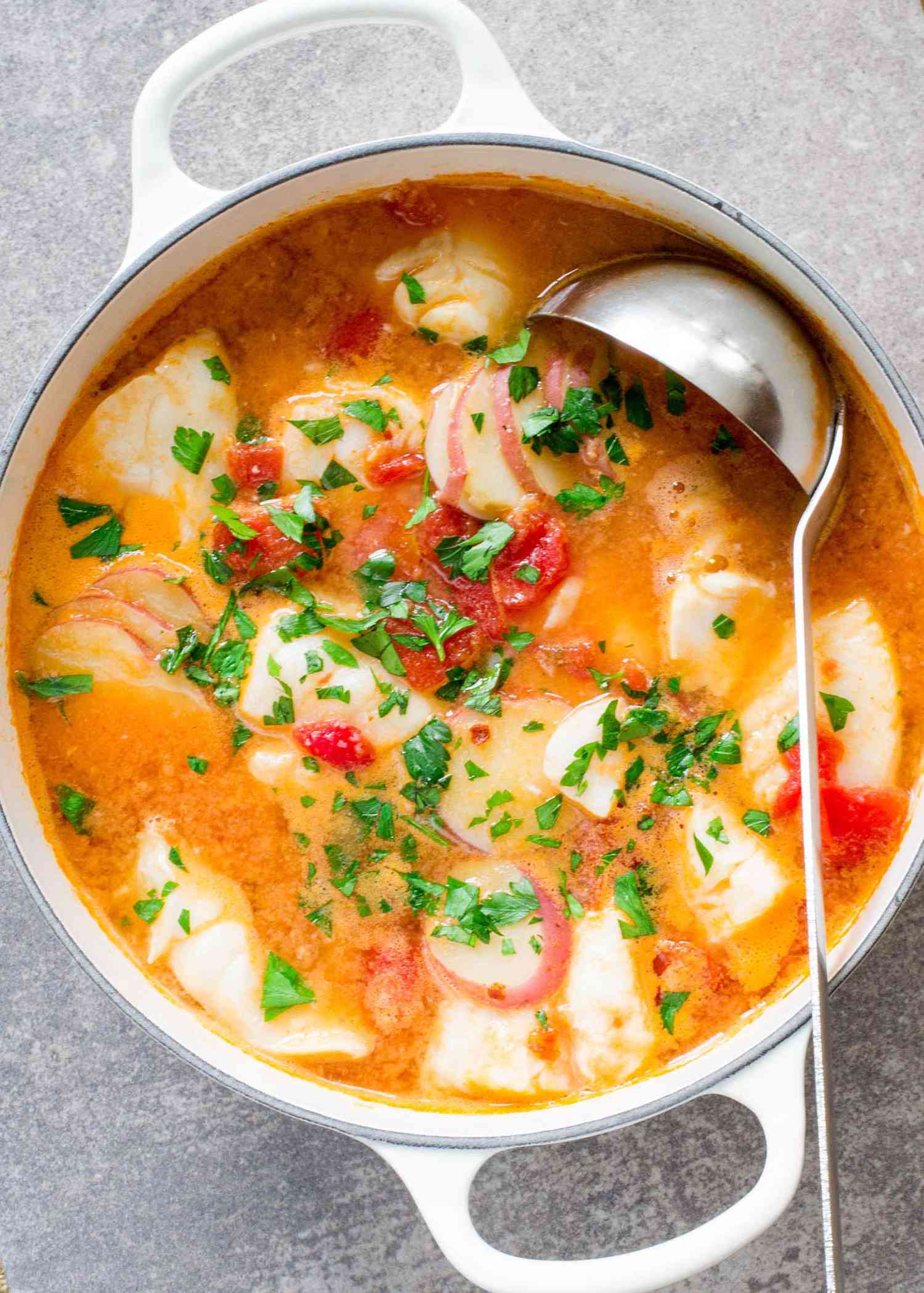 Water Tribe Coconut and Ginger Fish Stew