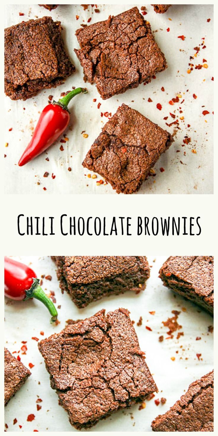 Mexican-Style Chocolate Chili Brownies