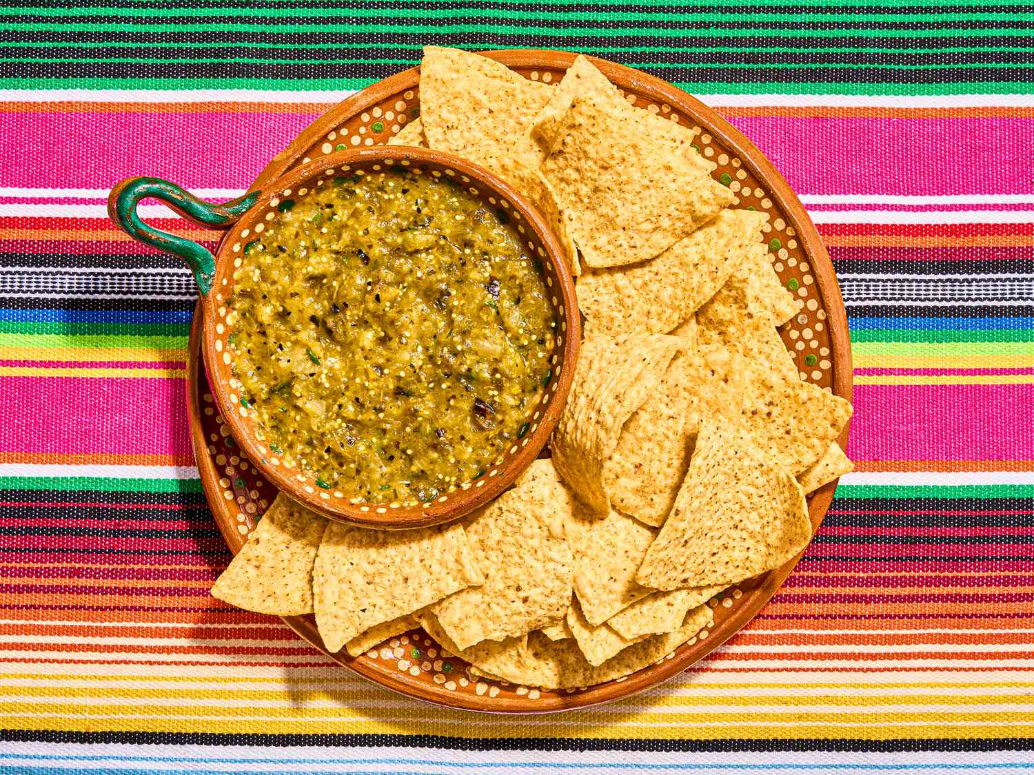 Charred Jalapeño Salsa Verde with Toasted Pepitas