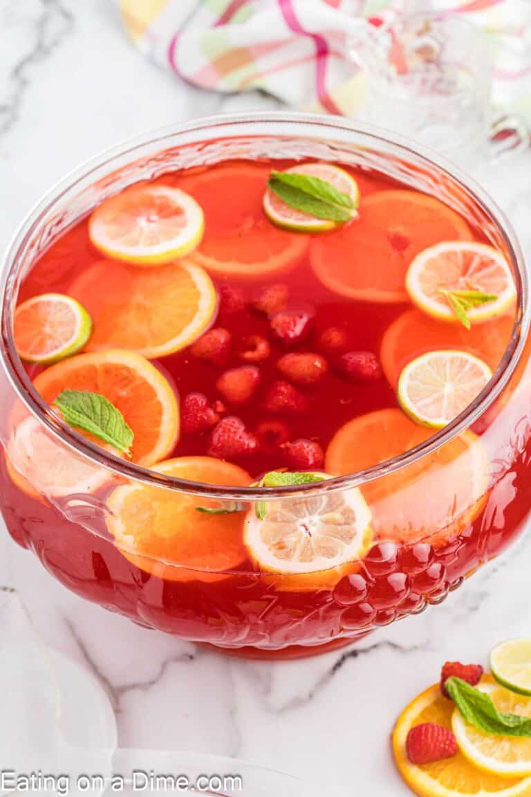 Simple Triple Juice Party Punch