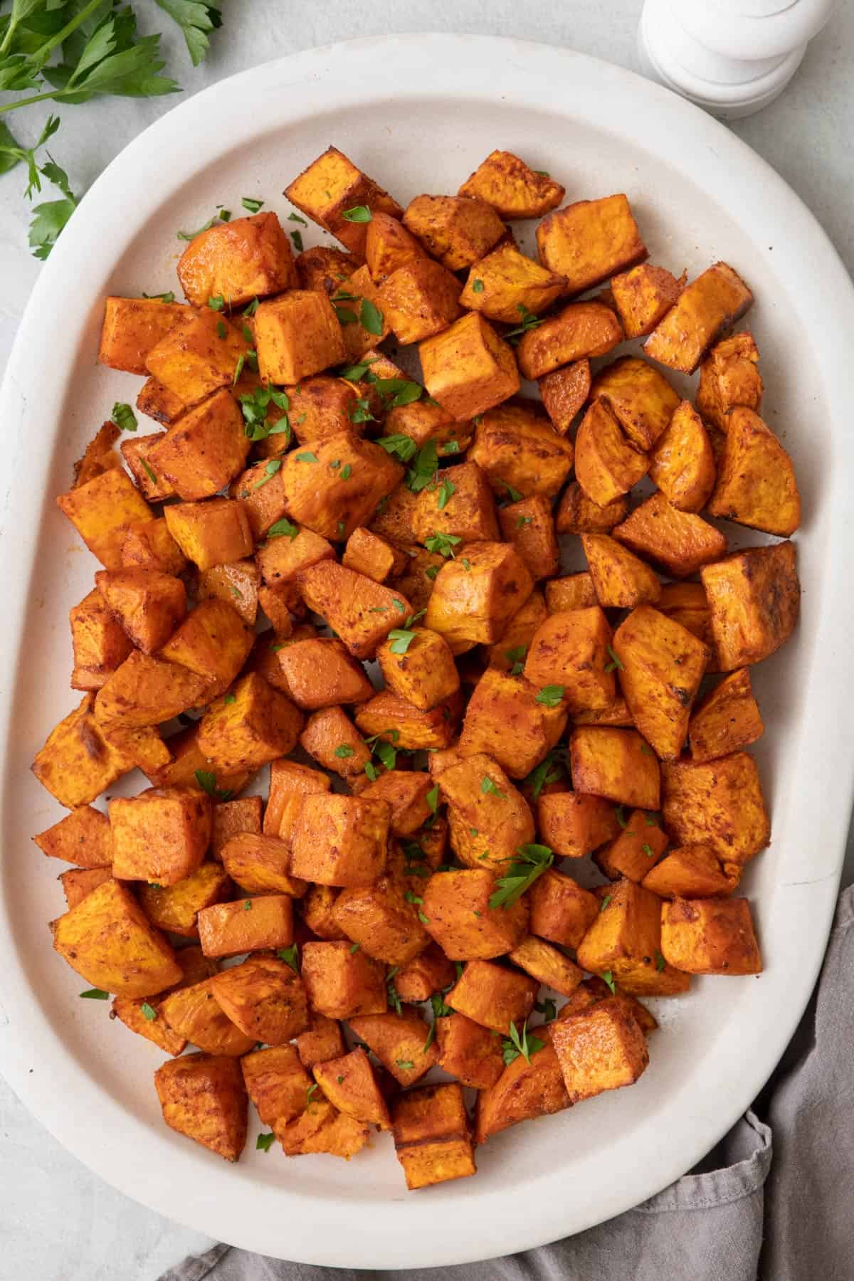 Backdoor Ring2-Spiced Roasted Sweet Potatoes