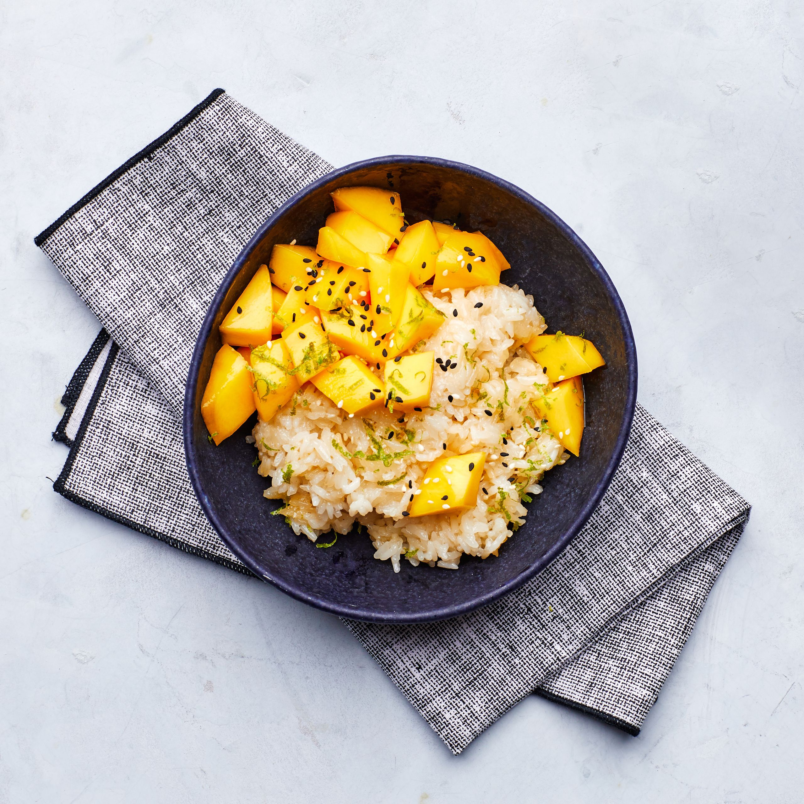 Mini Mango Sticky Rice Parfaits