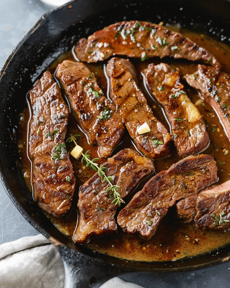 Pan-Seared Kangaroo Steak with Pepperberry Jus
