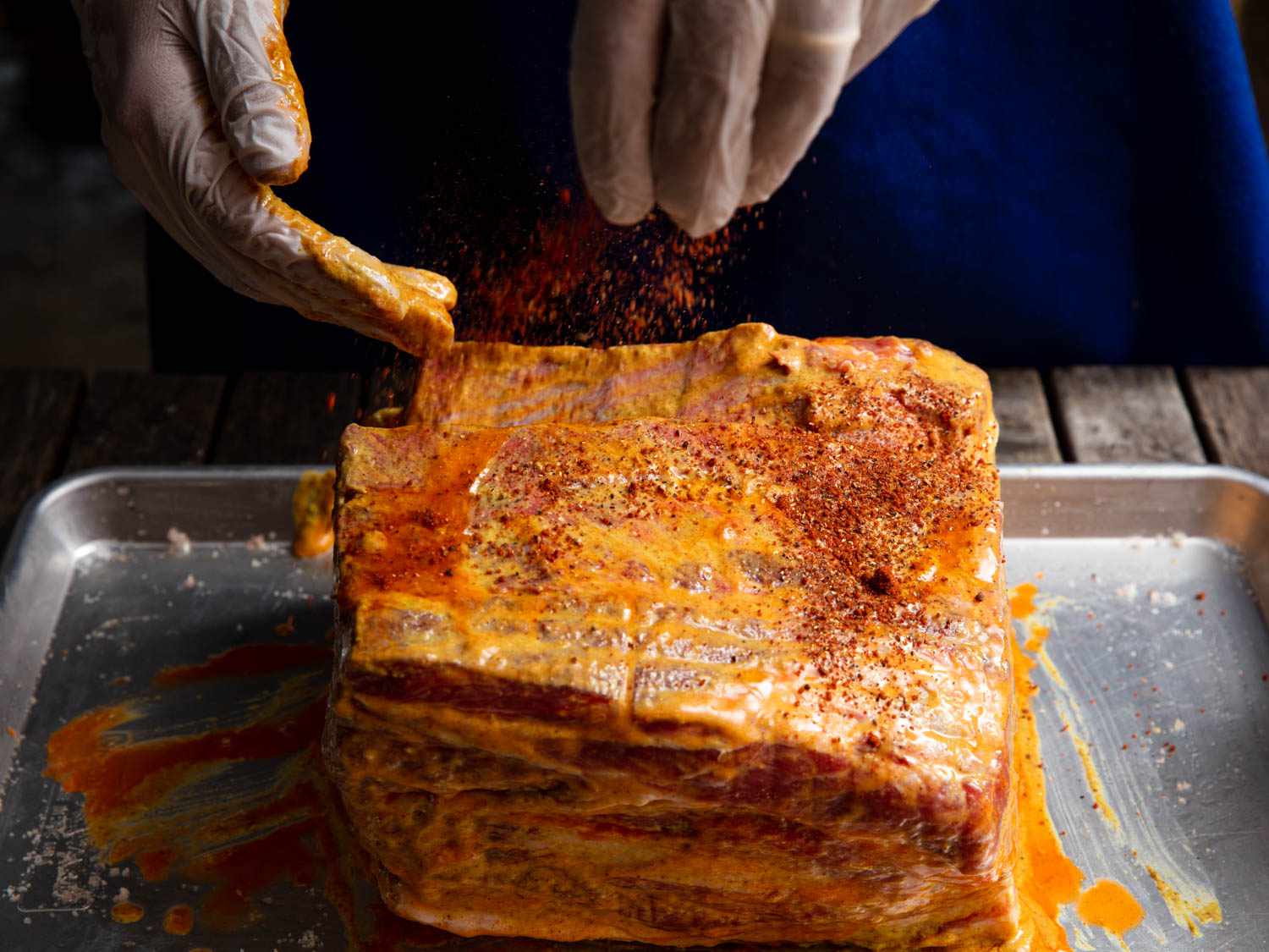 Slow-Smoked Pulled Pork Shoulder with Spiced Dry Rub