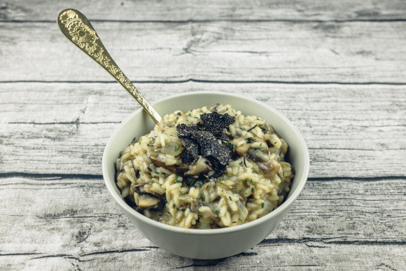 Authentic Mushroom & Thyme Risotto