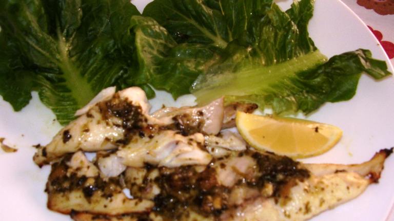 Grilled Antarctic Toothfish with Citrus Herb Glaze