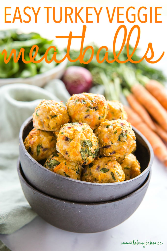 Veggie-Packed Turkey Meatball Wraps