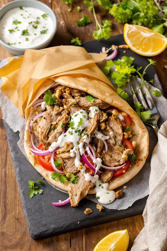 Slow-Cooked Beef Gyro Meat with Mediterranean Spices