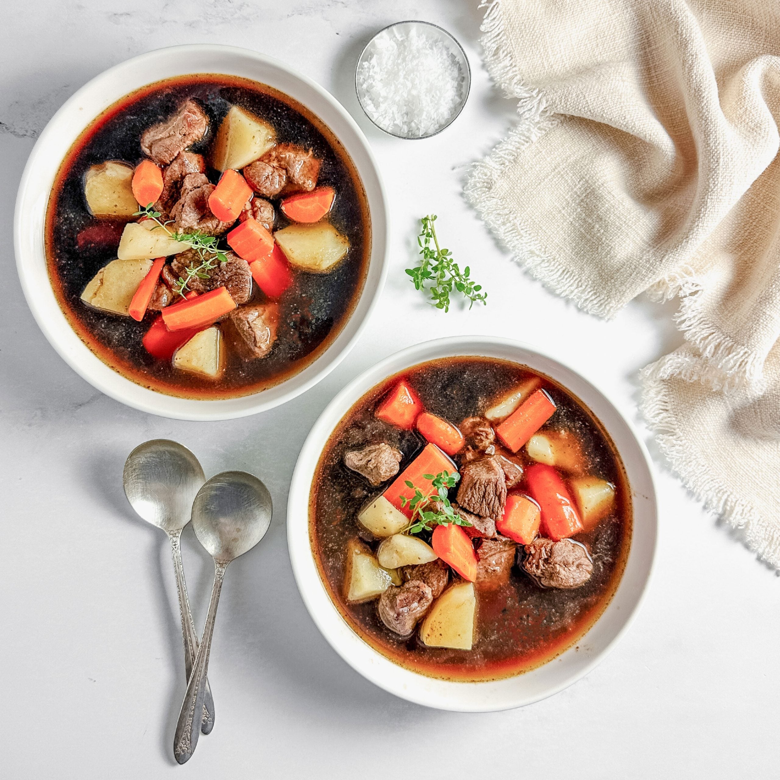 Mountain Trail Venison Stew with Root Vegetables