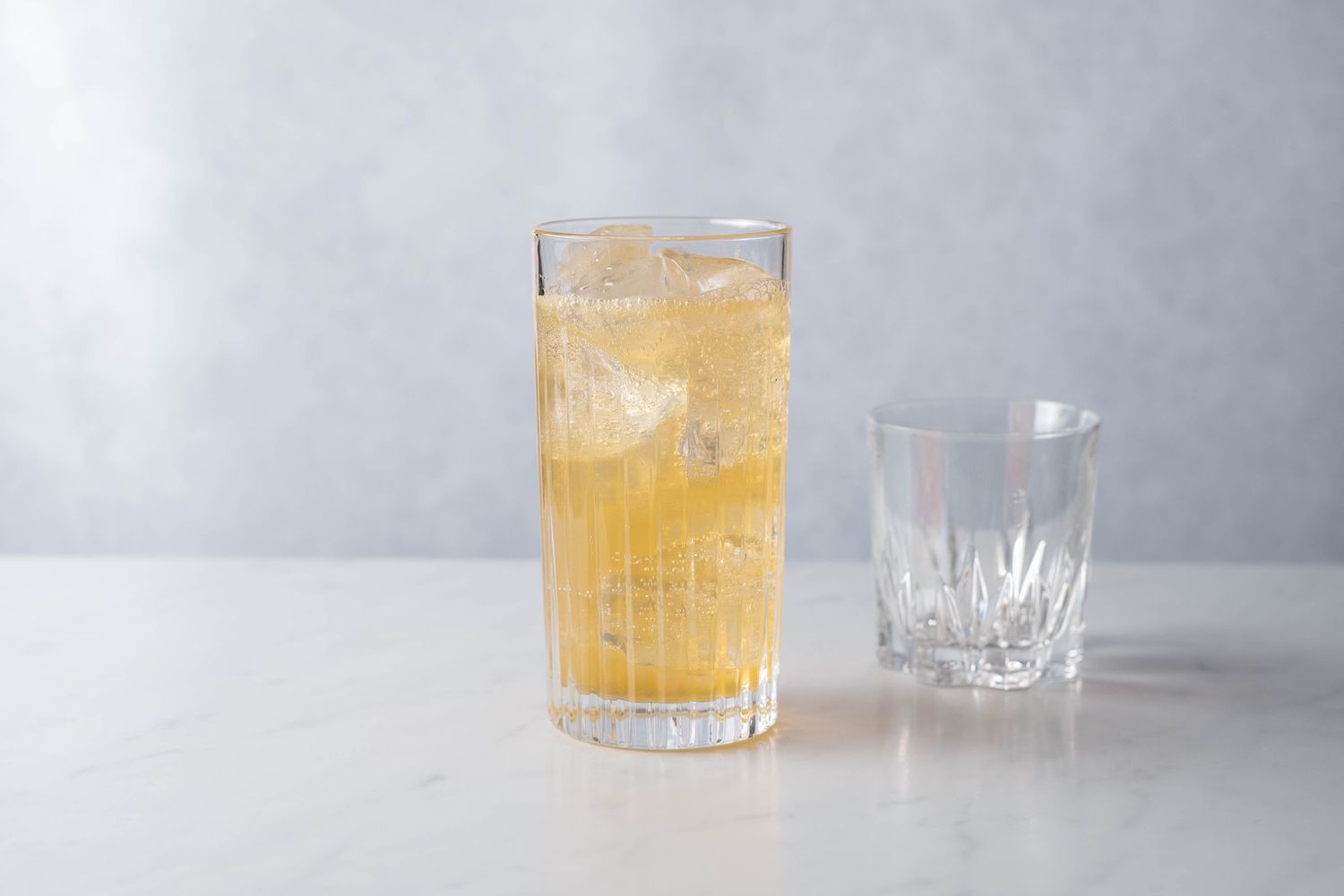 Citrus-Infused Whiskey Highball with Club Soda