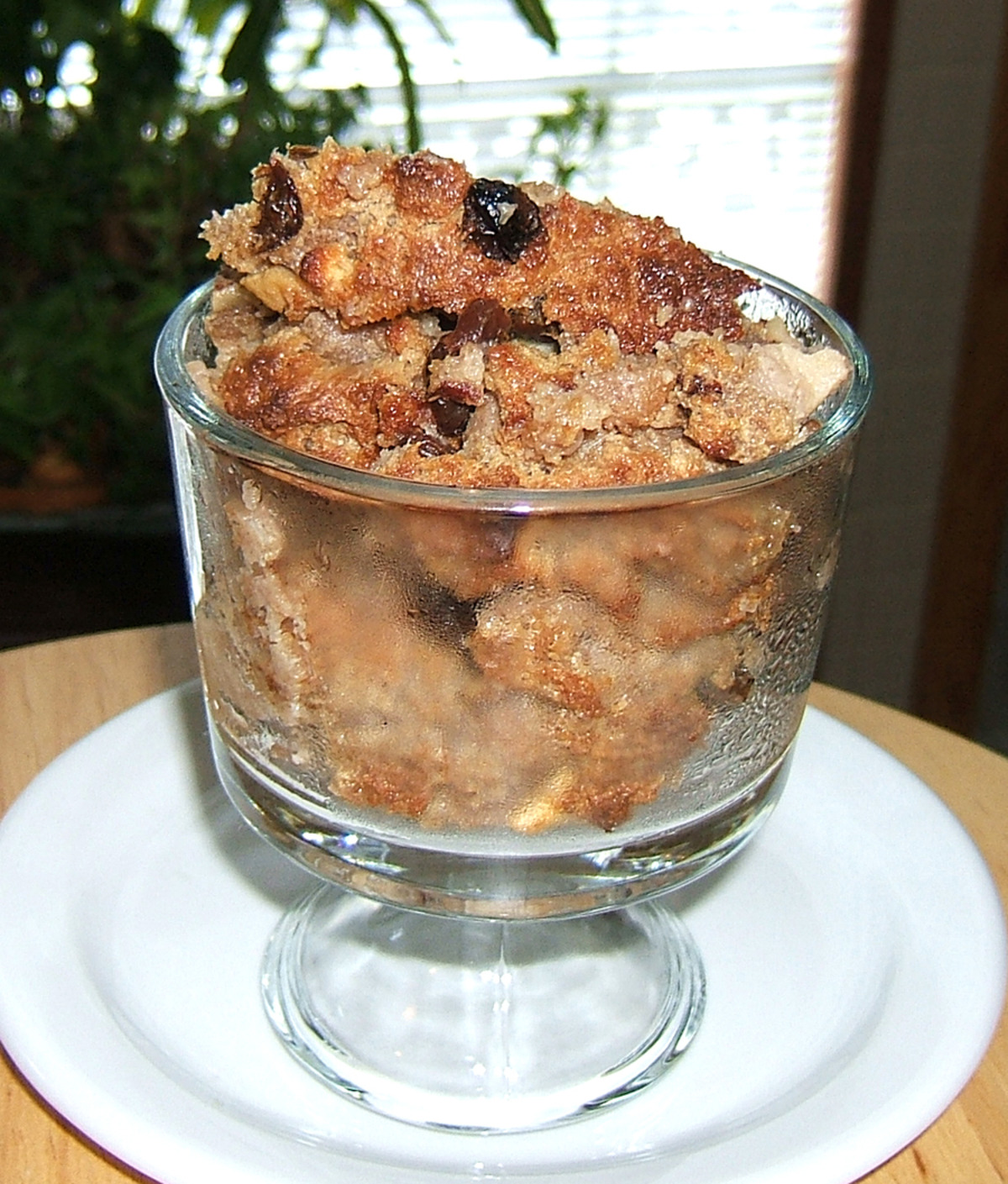 Rustic Montferland Apple and Rye Bread Pudding