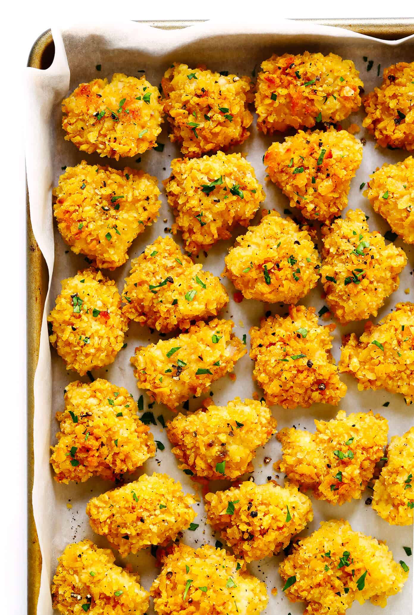 Oven-Baked Cheesy Vegetable Nuggets