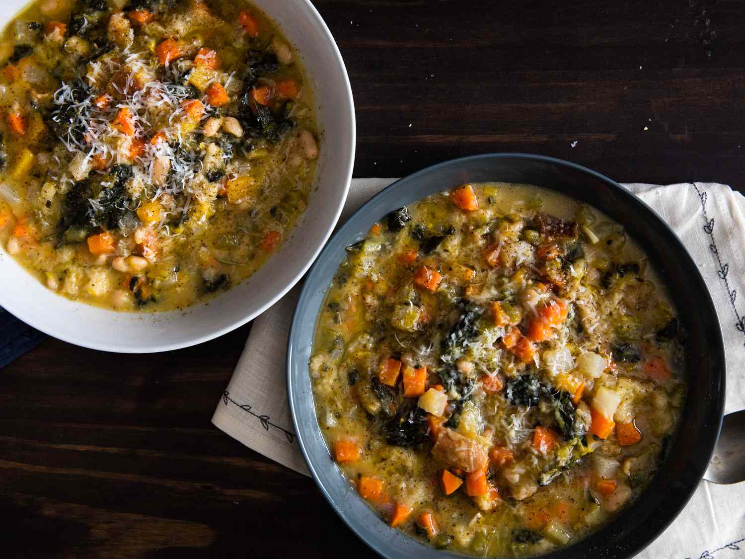 Authentic Tuscan Vegetable and Bean Stew