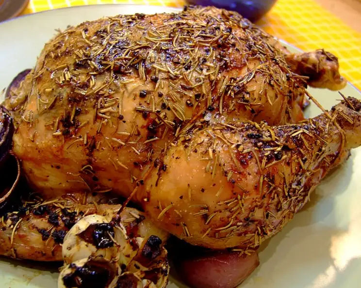 One-Pan Roast Chicken with Garlic and Rosemary