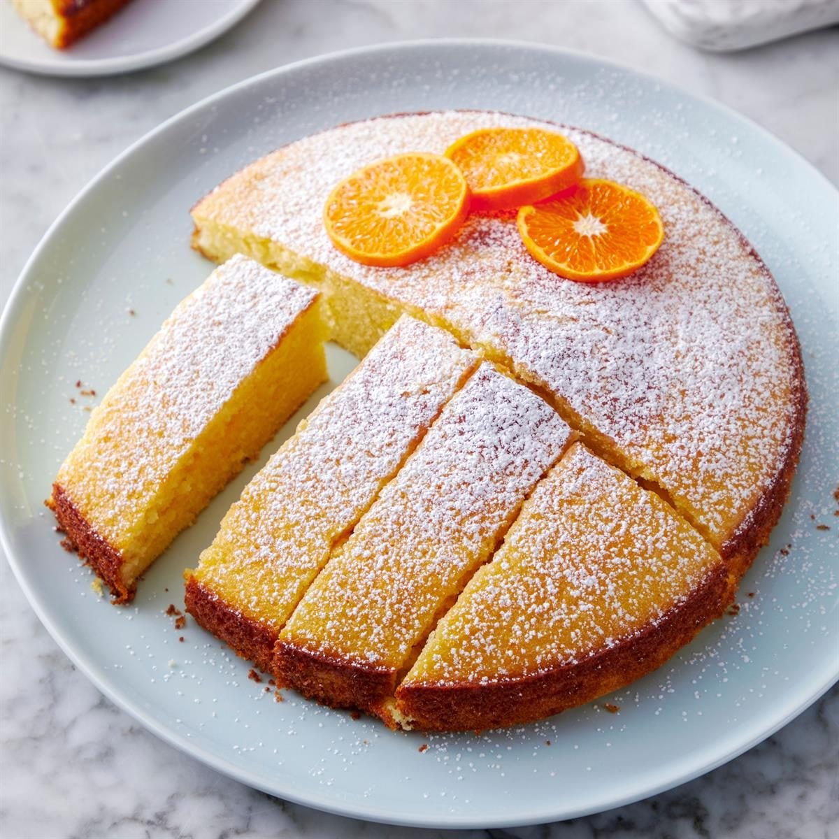 Orange-Scented Olive Oil Pound Cake