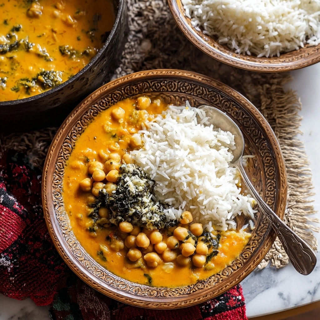 Ethiopian-Inspired Spiced Chickpea and Collard Greens Stew