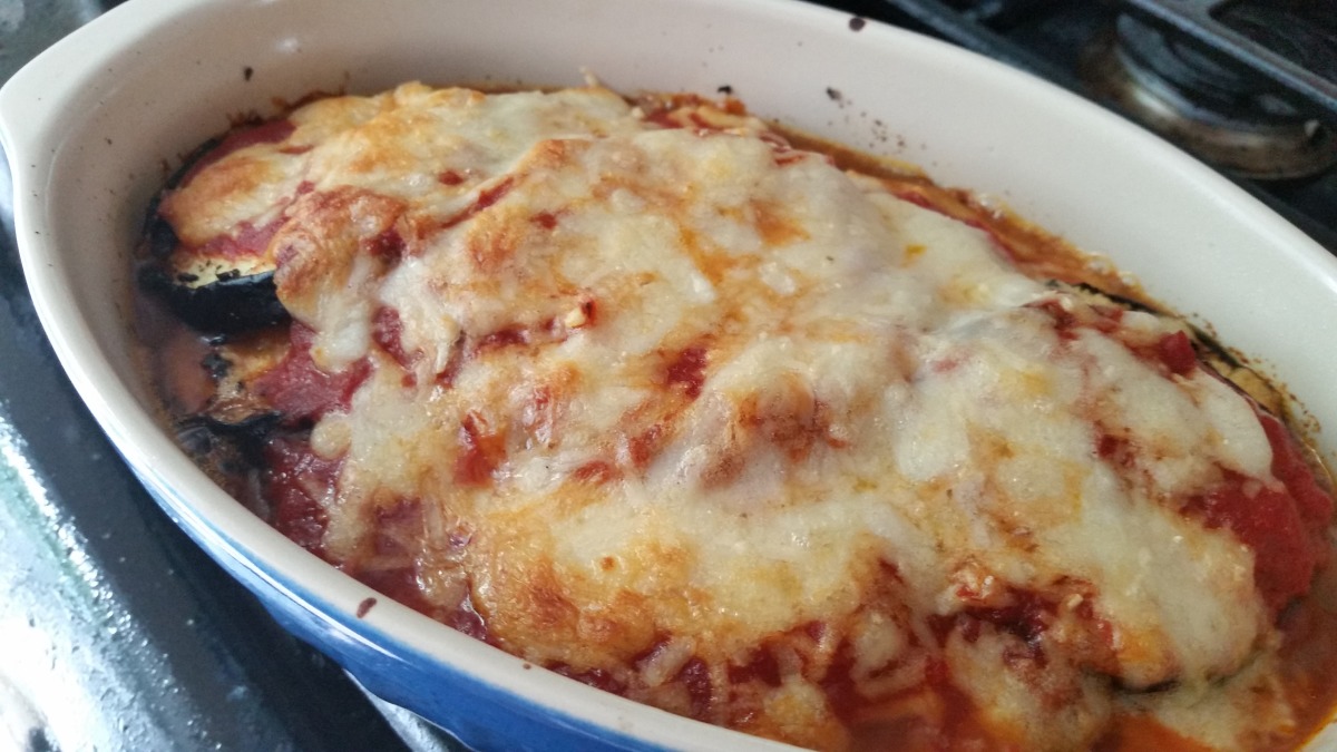 Popular Banker's Eggplant Parmesan