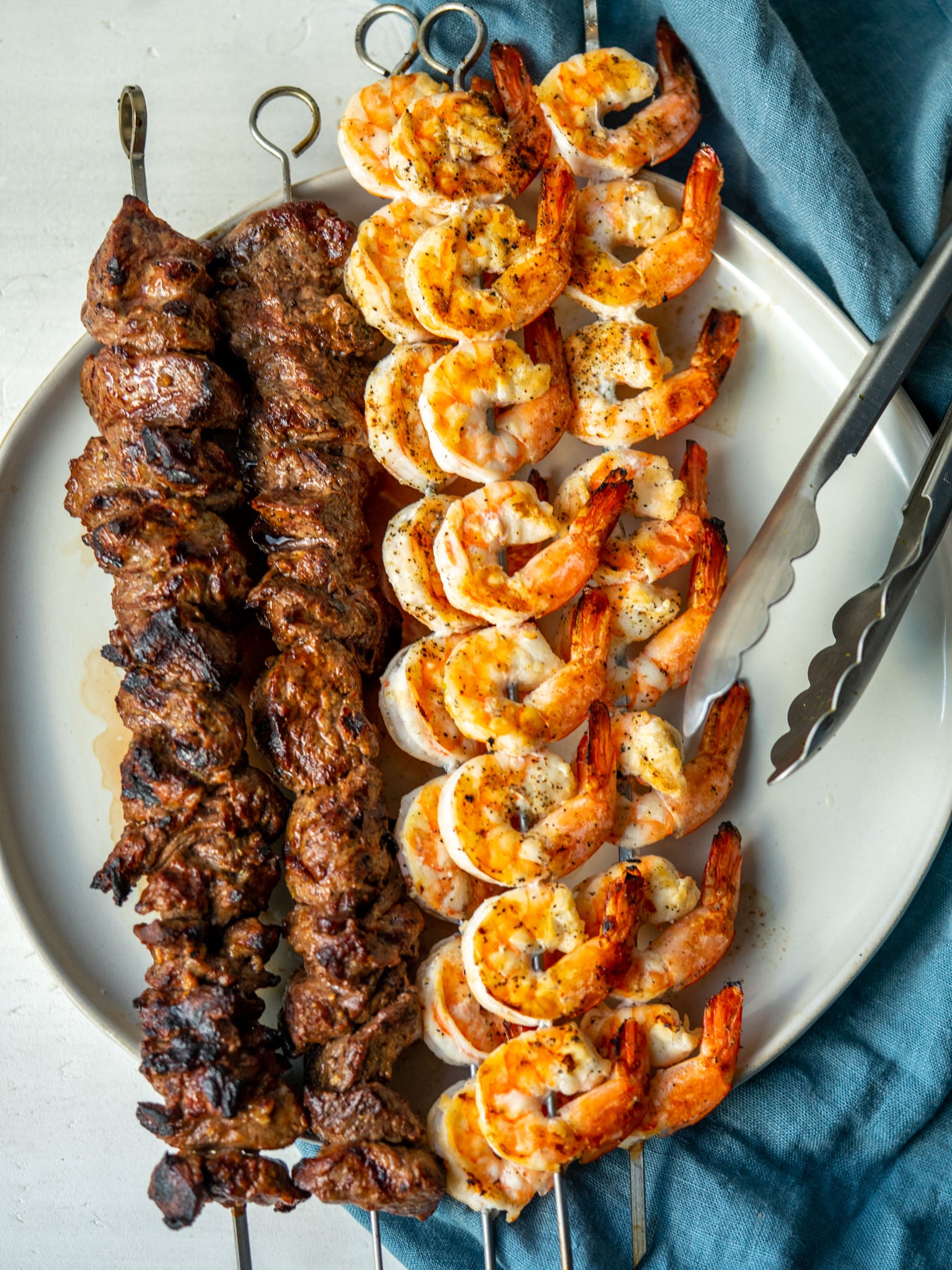 Barbecue Skewers with Lemon Myrtle Glaze