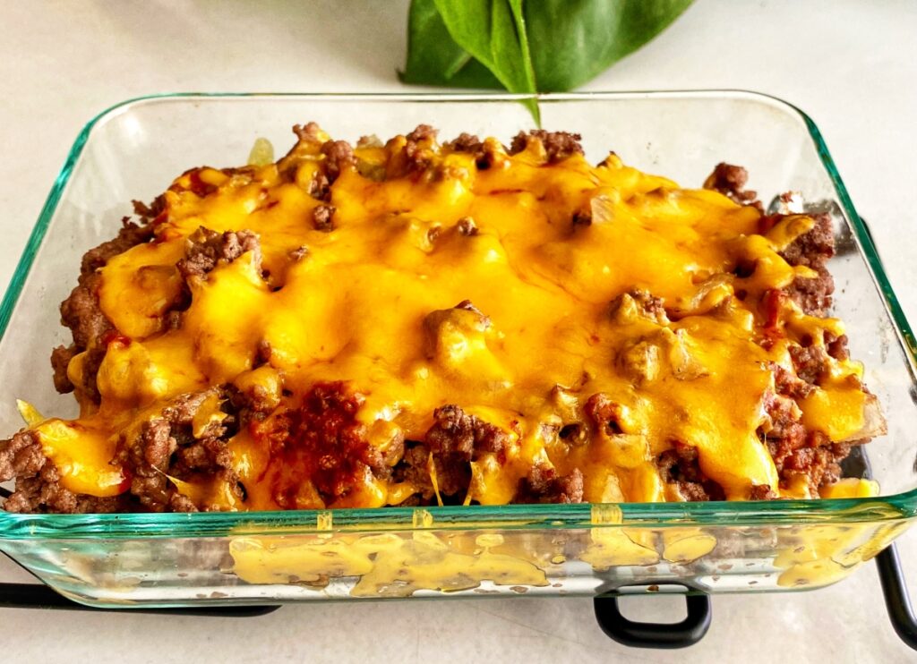 Keto Cheeseburger Bake with Smoked Paprika