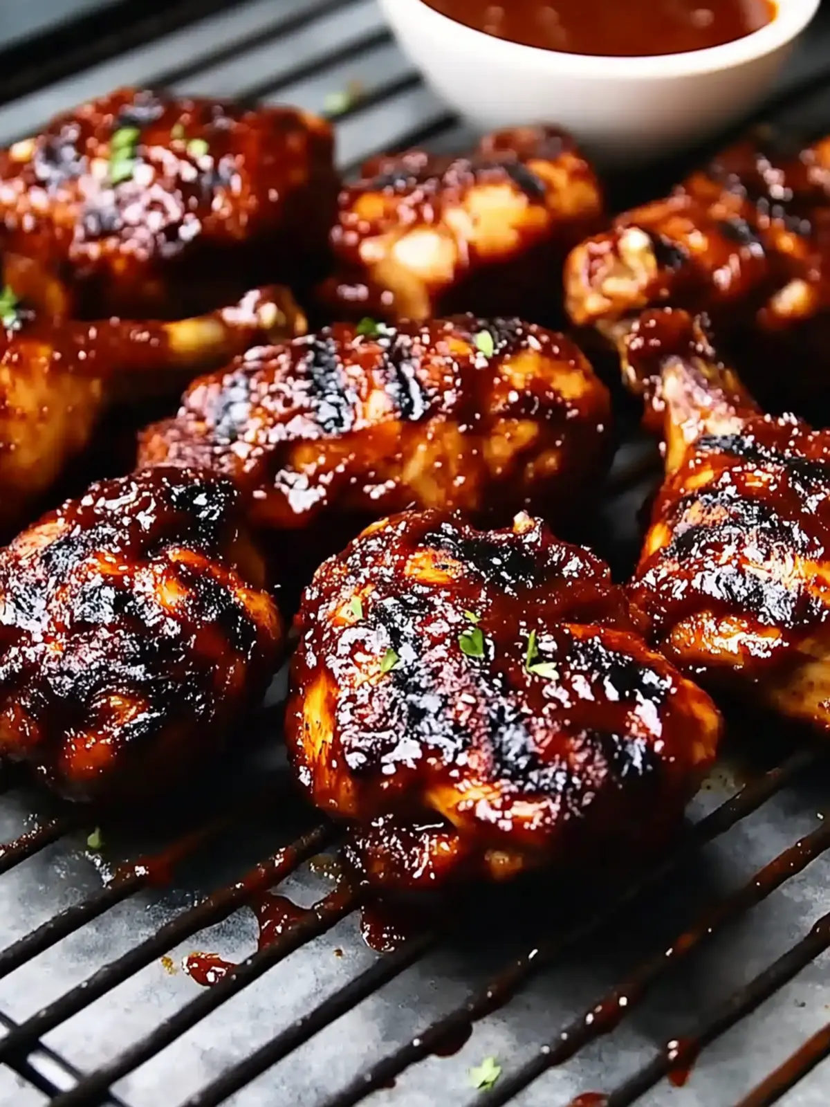 Barbecue Grilled Chicken with Smoky Paprika Glaze