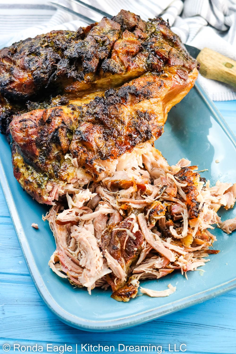 Slow-Cooked Puerto Rican Mojo Pork Shoulder