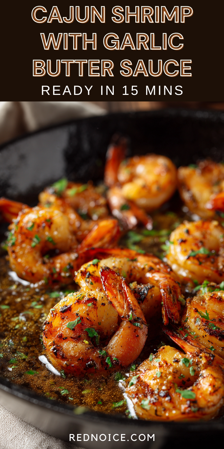 Pan-Seared Gulf Shrimp with Cajun Butter Sauce