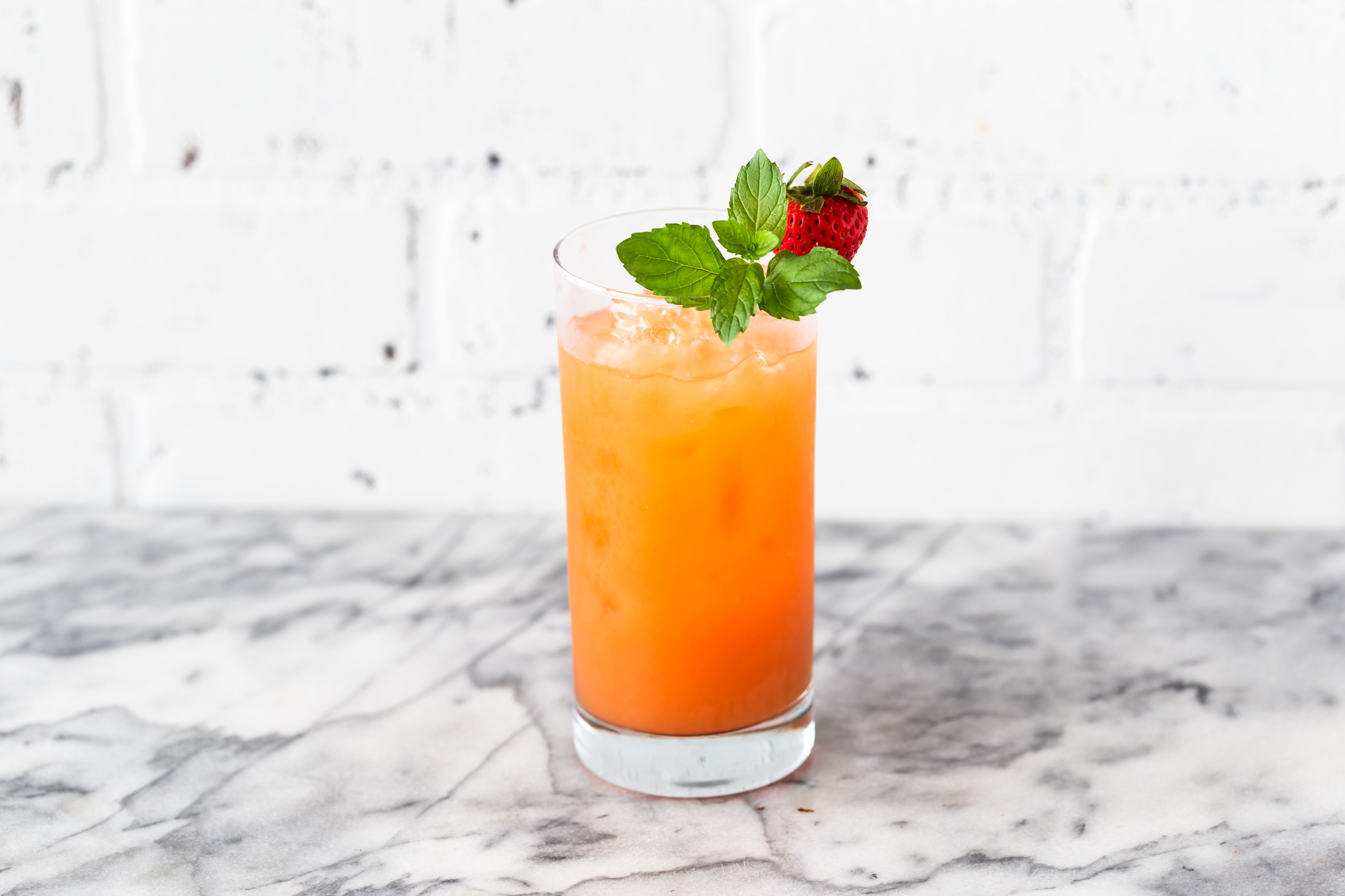 Tiki Spiced Dark Rum Zombie with Citrus and Cinnamon
