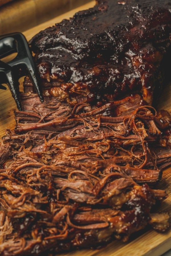 Slow-Cooked Beef Brisket with Smoky Chipotle BBQ Sauce