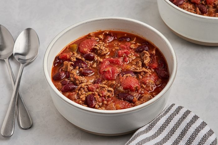 Spiced Firehouse Chili with Smoked Sausage